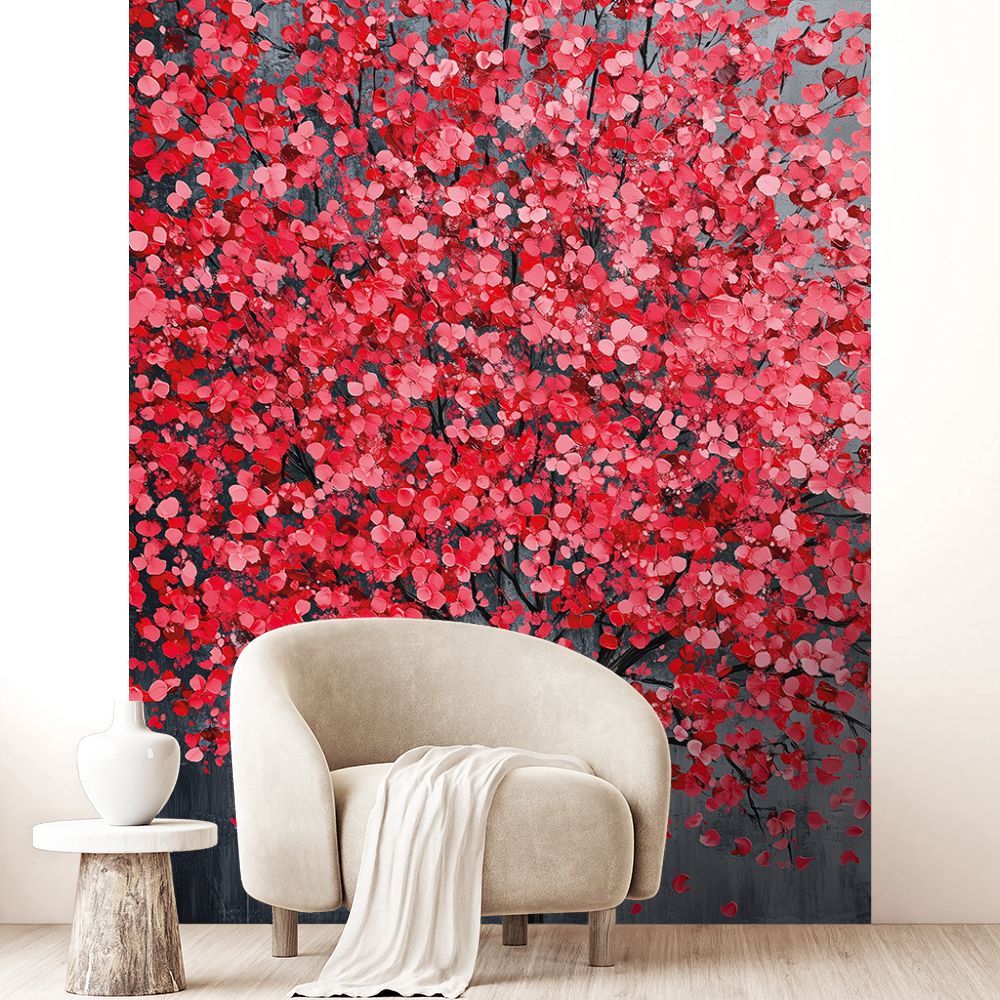 Papier peint "Arbre en fleur"