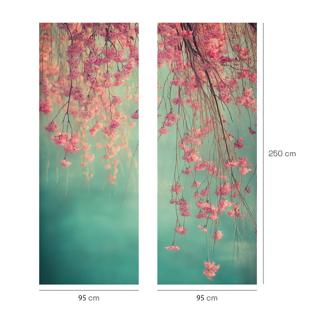Papier peint "Branches de cerisier"