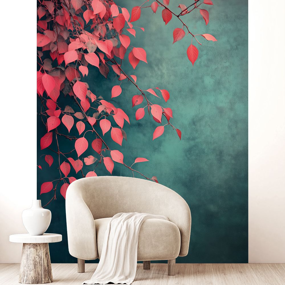 Papier peint "Rameaux élégants"