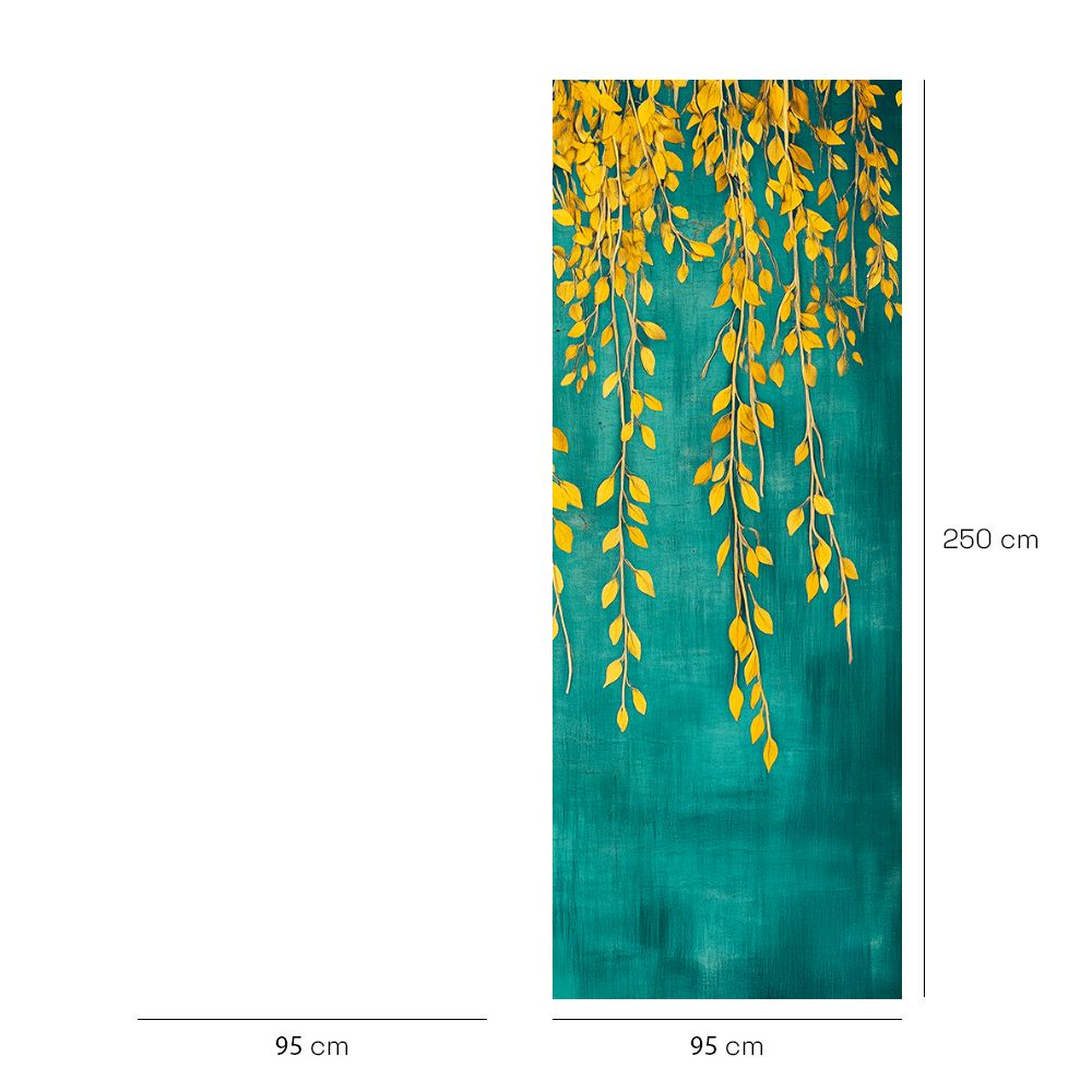 Papier peint "Lianes suspendues élégantes"