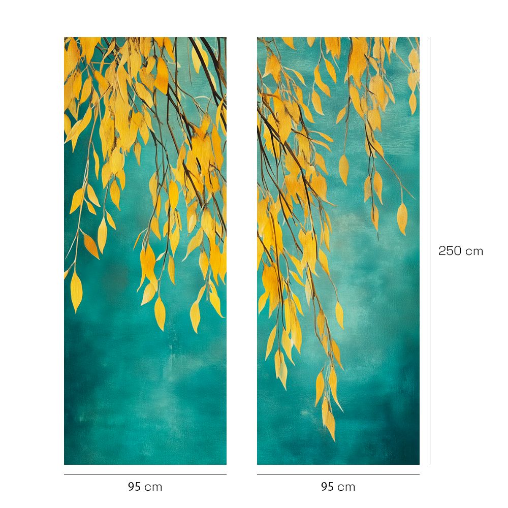 Papier peint "Branches élégantes"