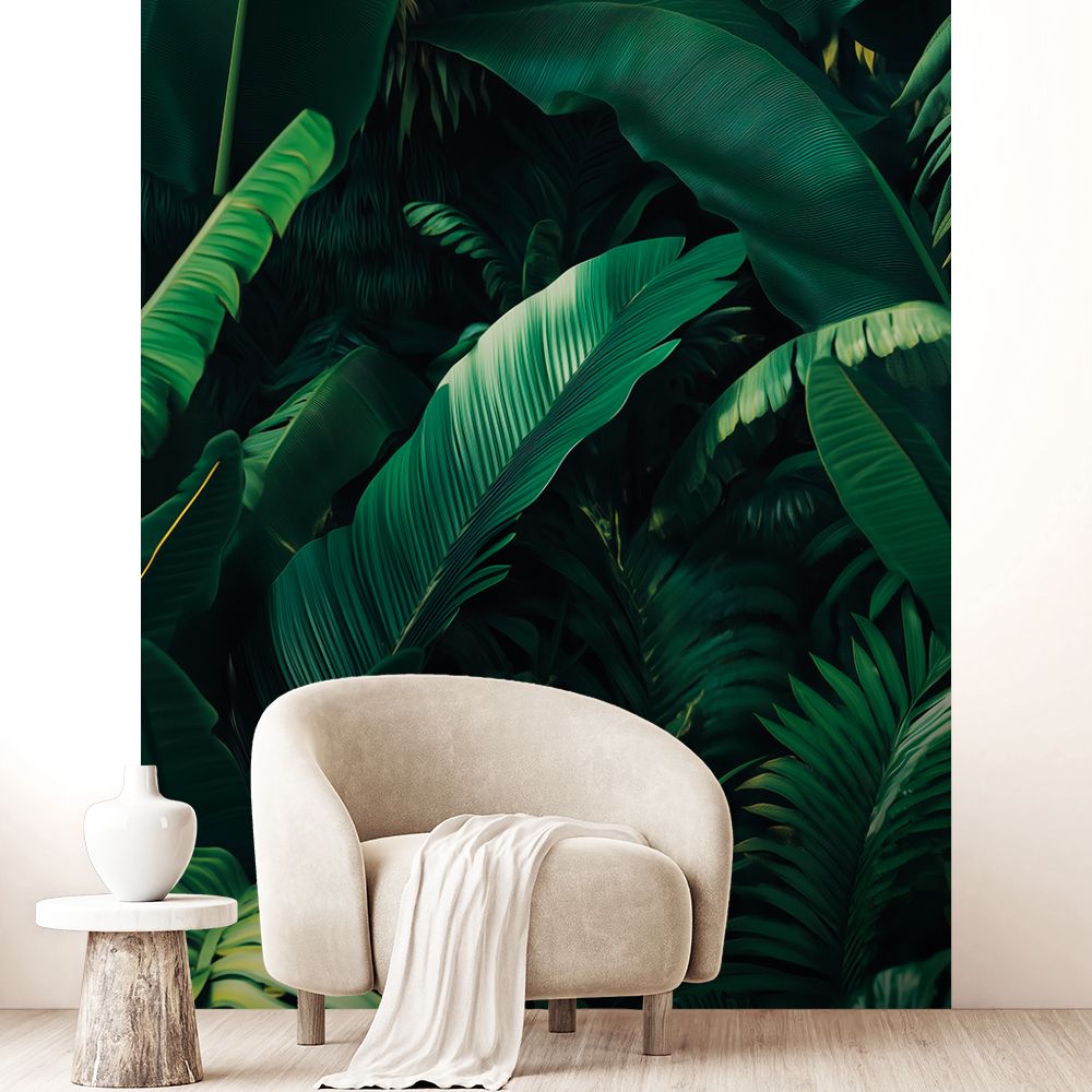Papier peint "Luxuriant et exotique"