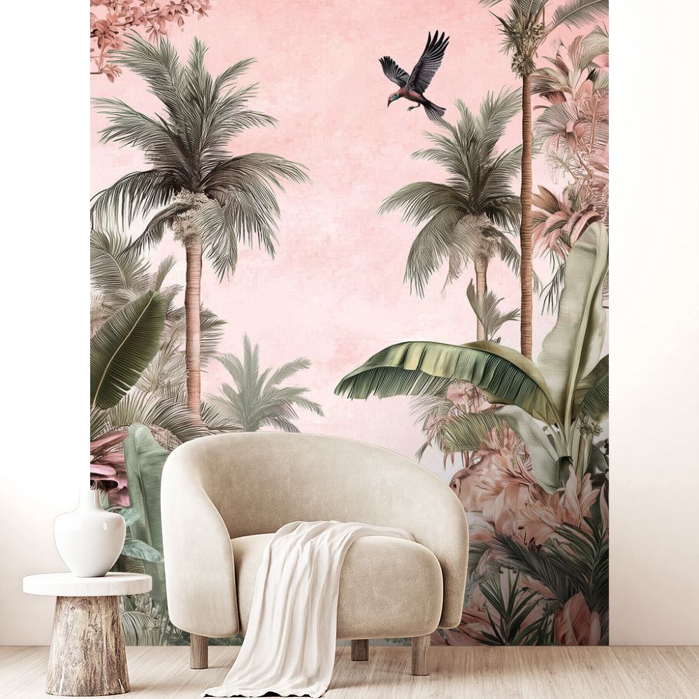 Papier peint "Paysage tropical apaisant"