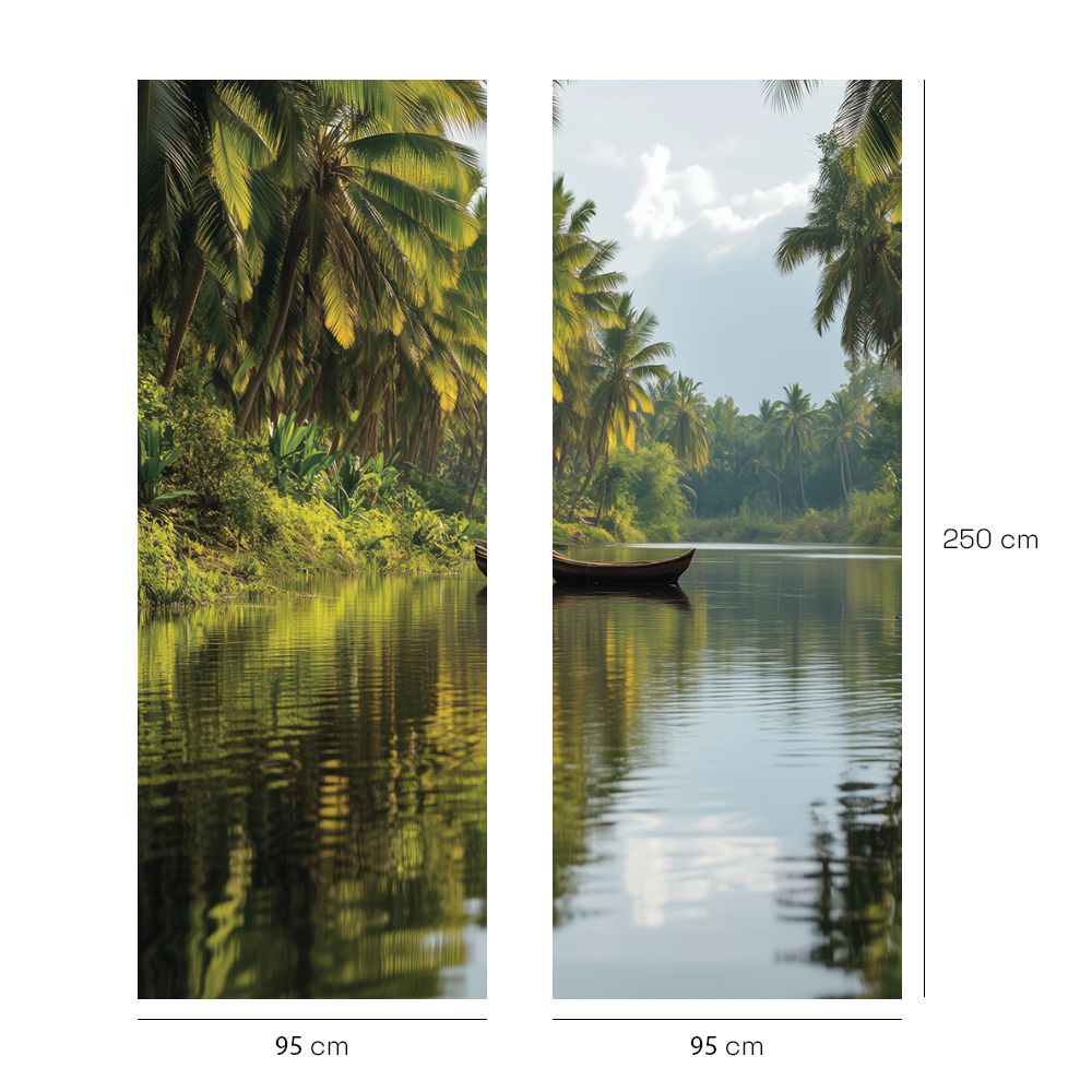 Papier peint "Évasion sereine"