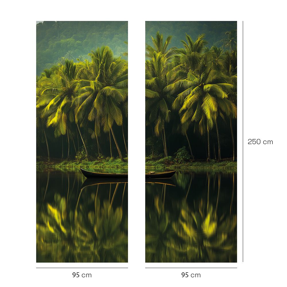 Papier peint "Paysage serein"