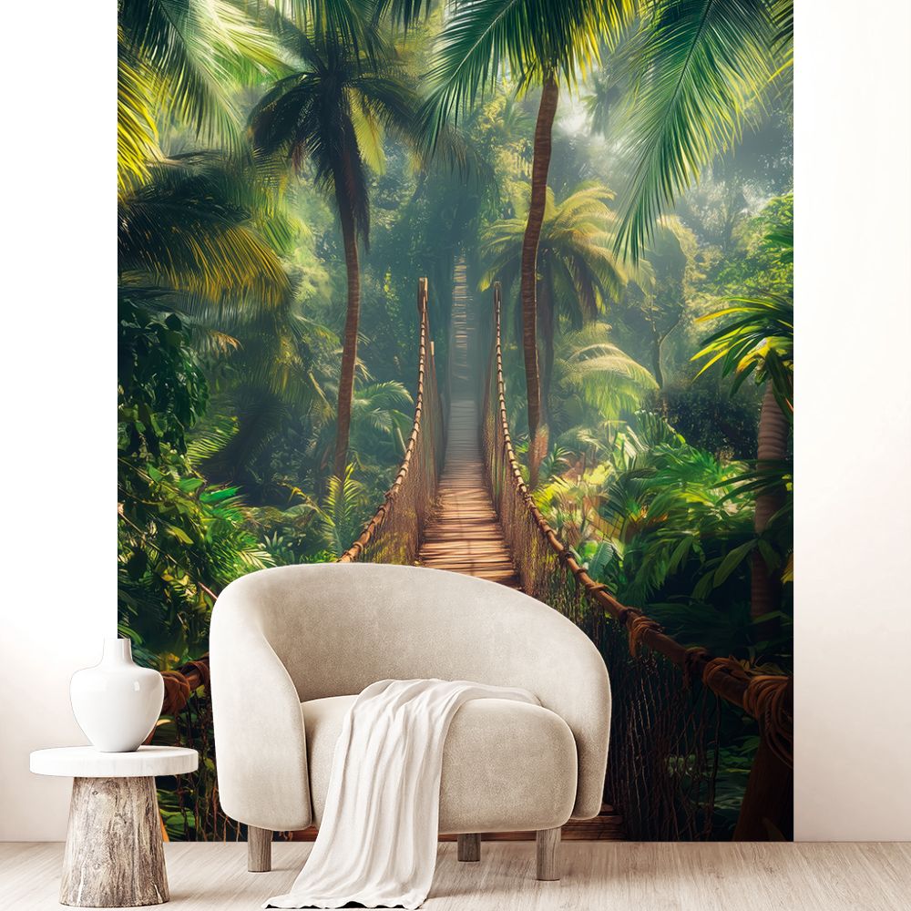 Papier peint "Aventure tropicale immersive"