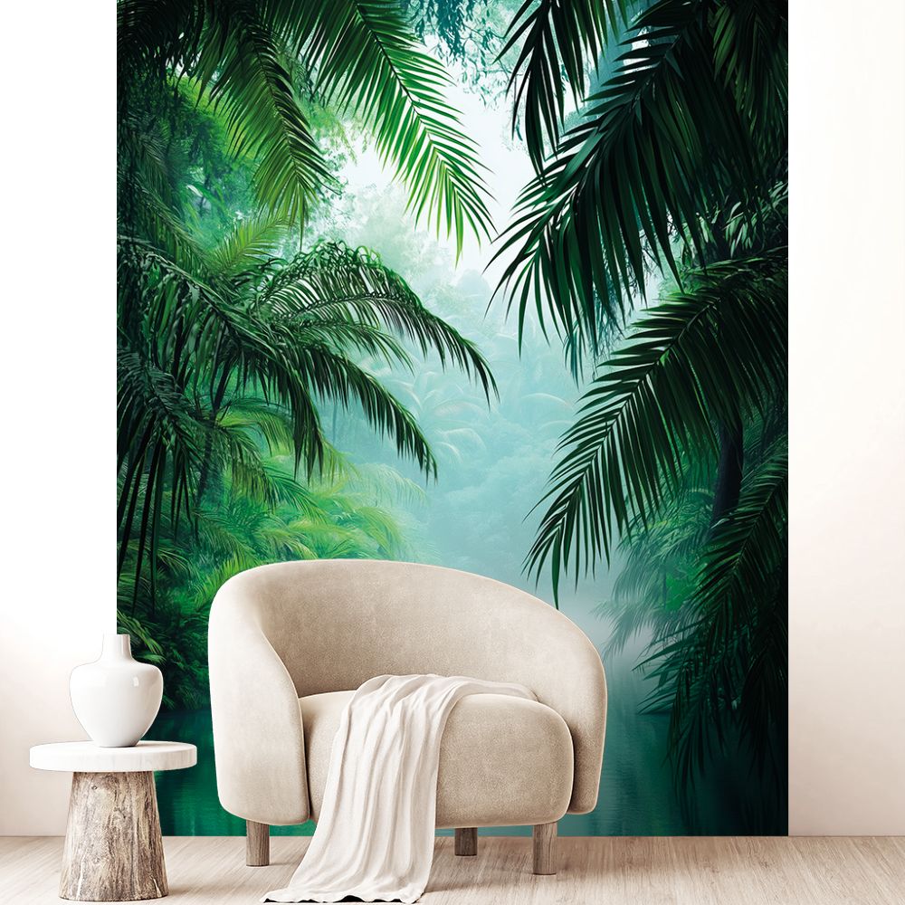 Papier peint "Feuillage luxuriant"