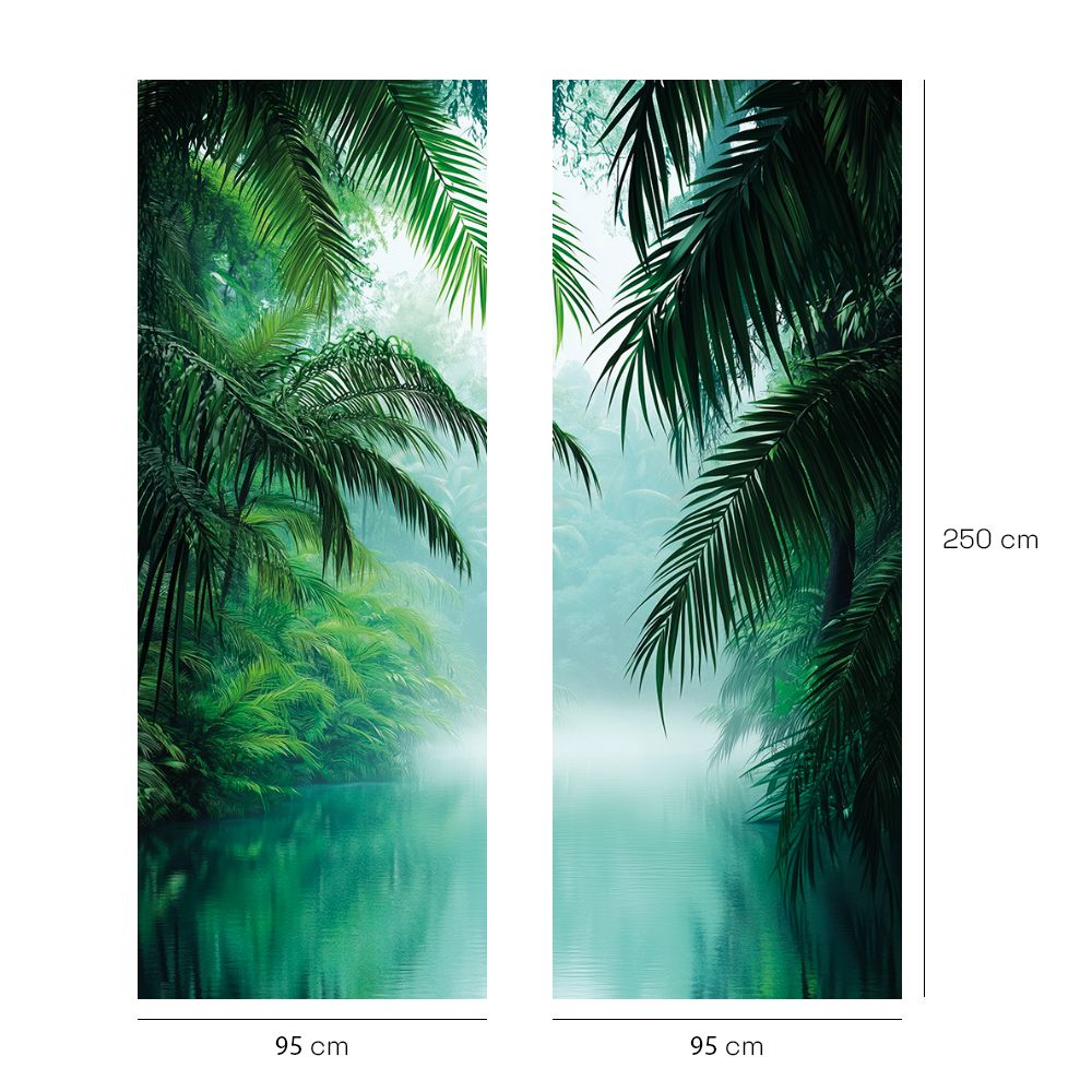 Papier peint "Feuillage luxuriant"