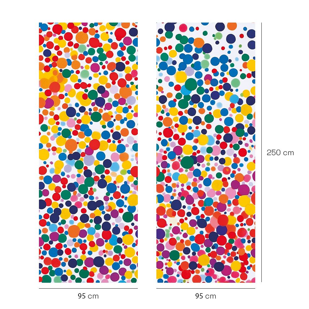 Papier peint "Motifs colorés vibrants"