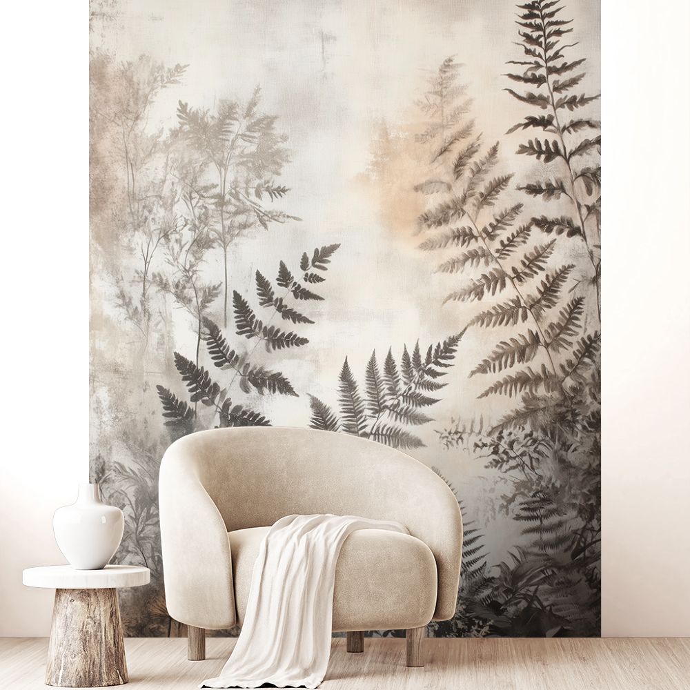 Papier peint "Végétation luxuriante"