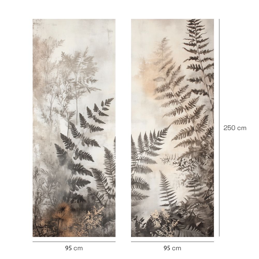 Papier peint "Végétation luxuriante"