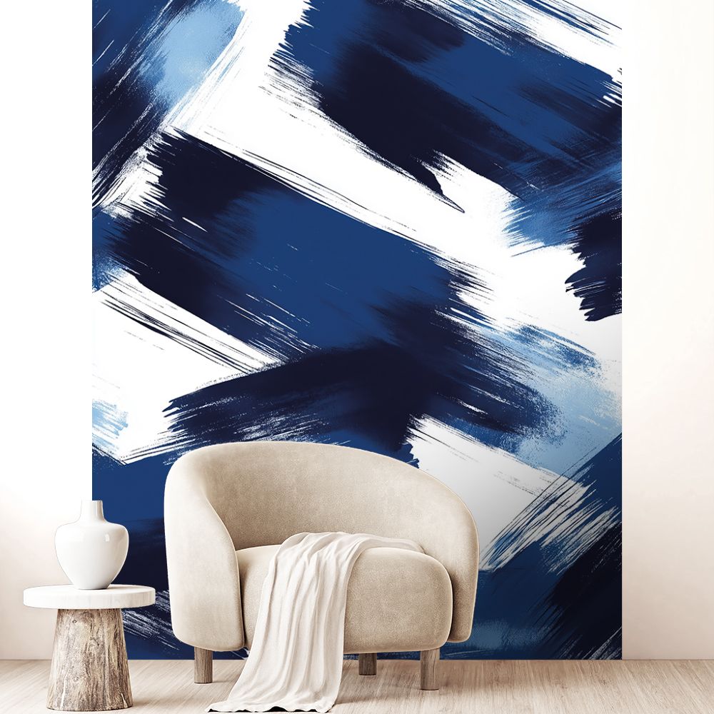 Papier peint "Touches de peinture"