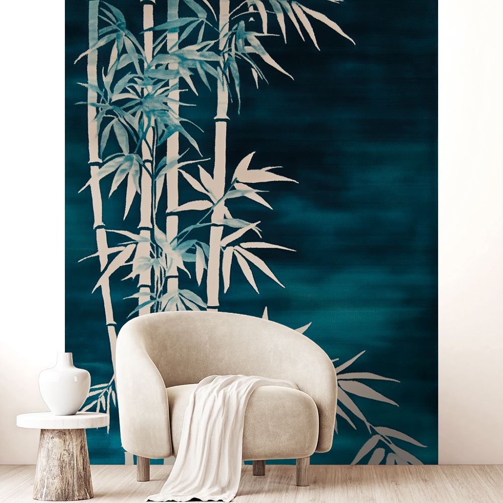 Papier peint "Bambous élégants"