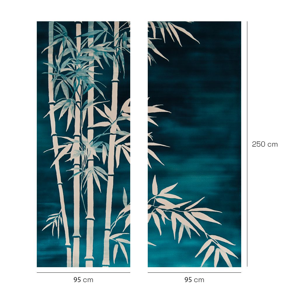 Papier peint "Bambous élégants"