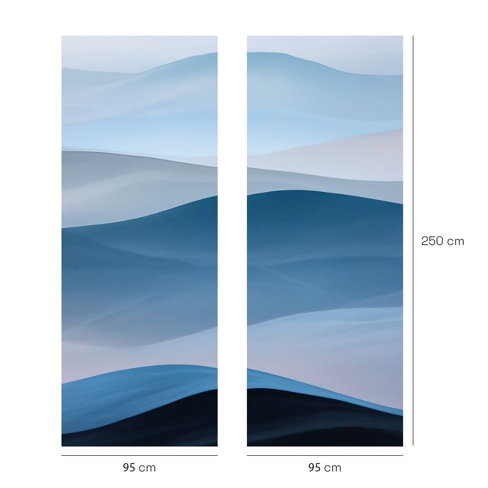 Papier peint "Vagues apaisantes"