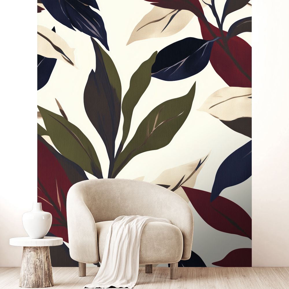 Papier peint "Feuillage élégant"