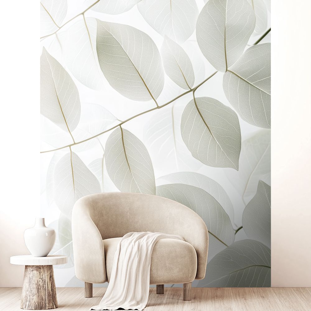 Papier peint "Design végétal épuré"