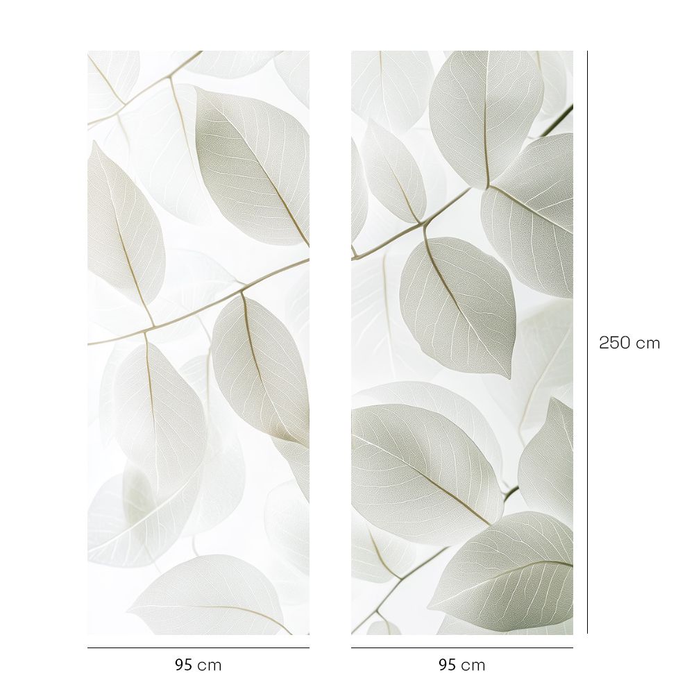 Papier peint "Design végétal épuré"