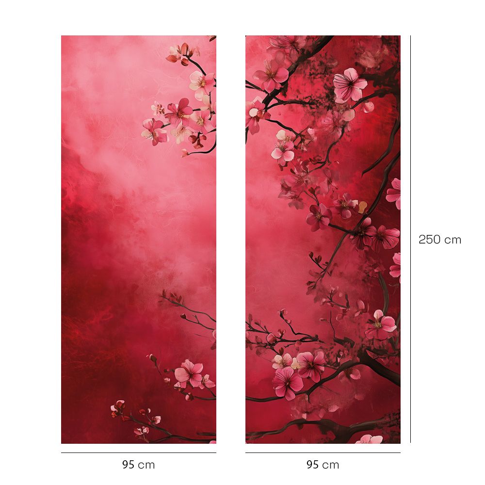 Papier peint "Fleurs élégantes délicates"