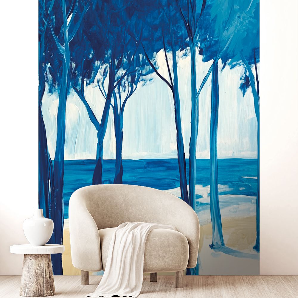 Papier peint "Paysage marin apaisant"