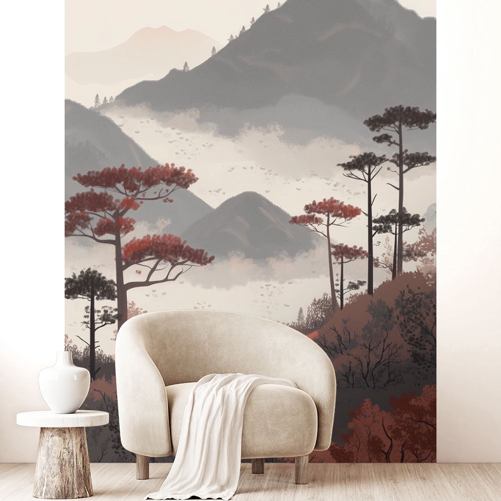 Papier peint "Paysage naturel apaisant"