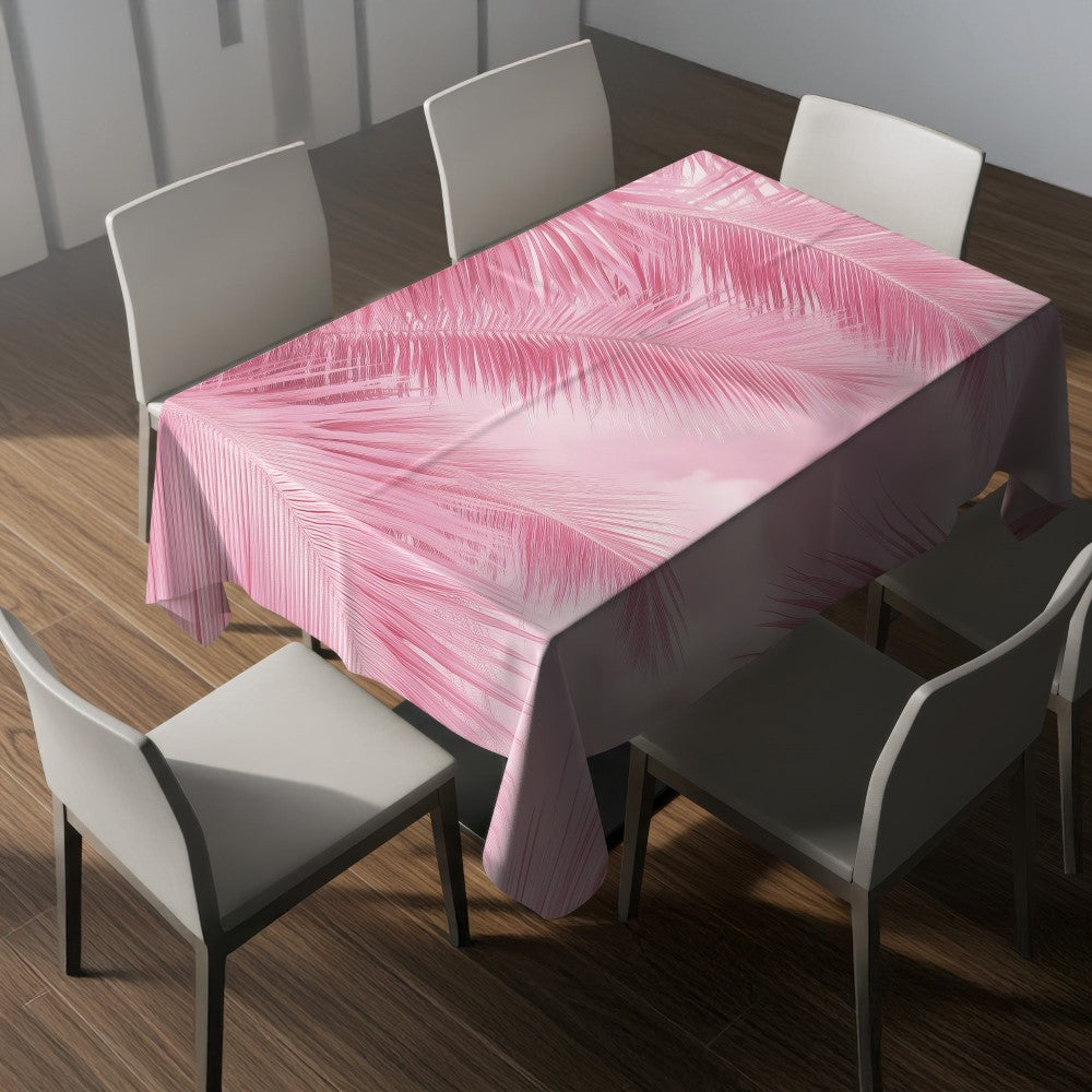 Nappe feuilles tropicales – mise en situation
