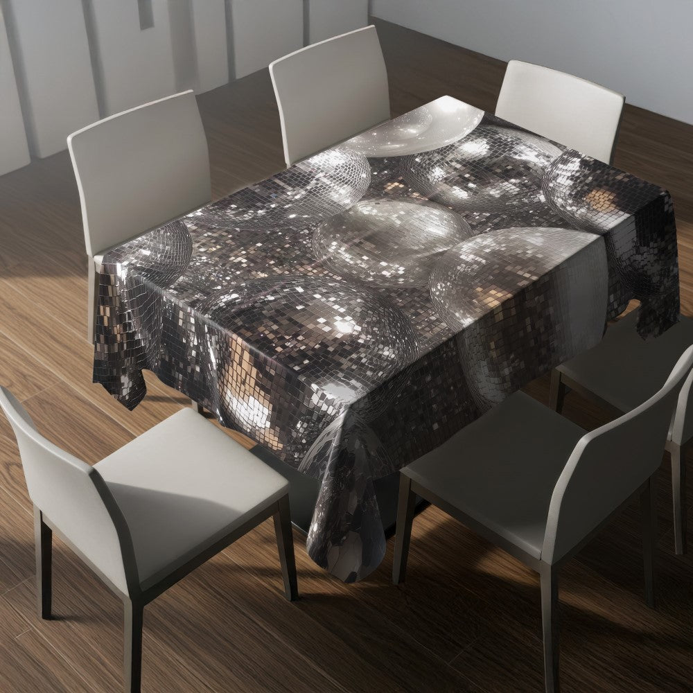 Nappe disco balls – mise en situation
