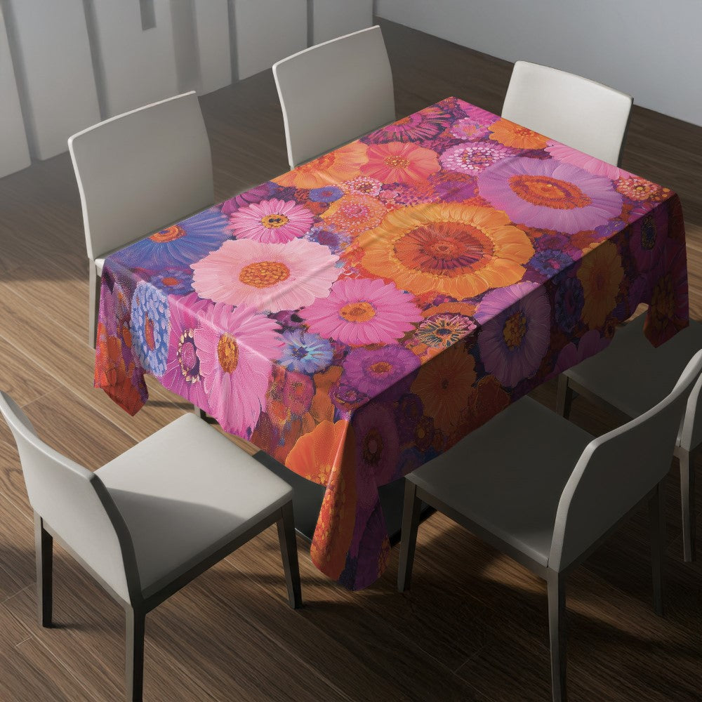 Nappe fleurs – mise en situation