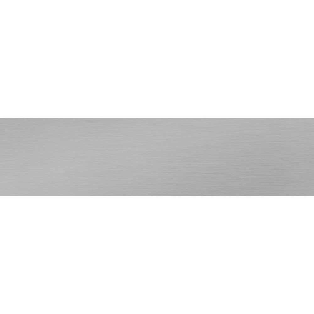 Crédence en aluminium brossé autocollante