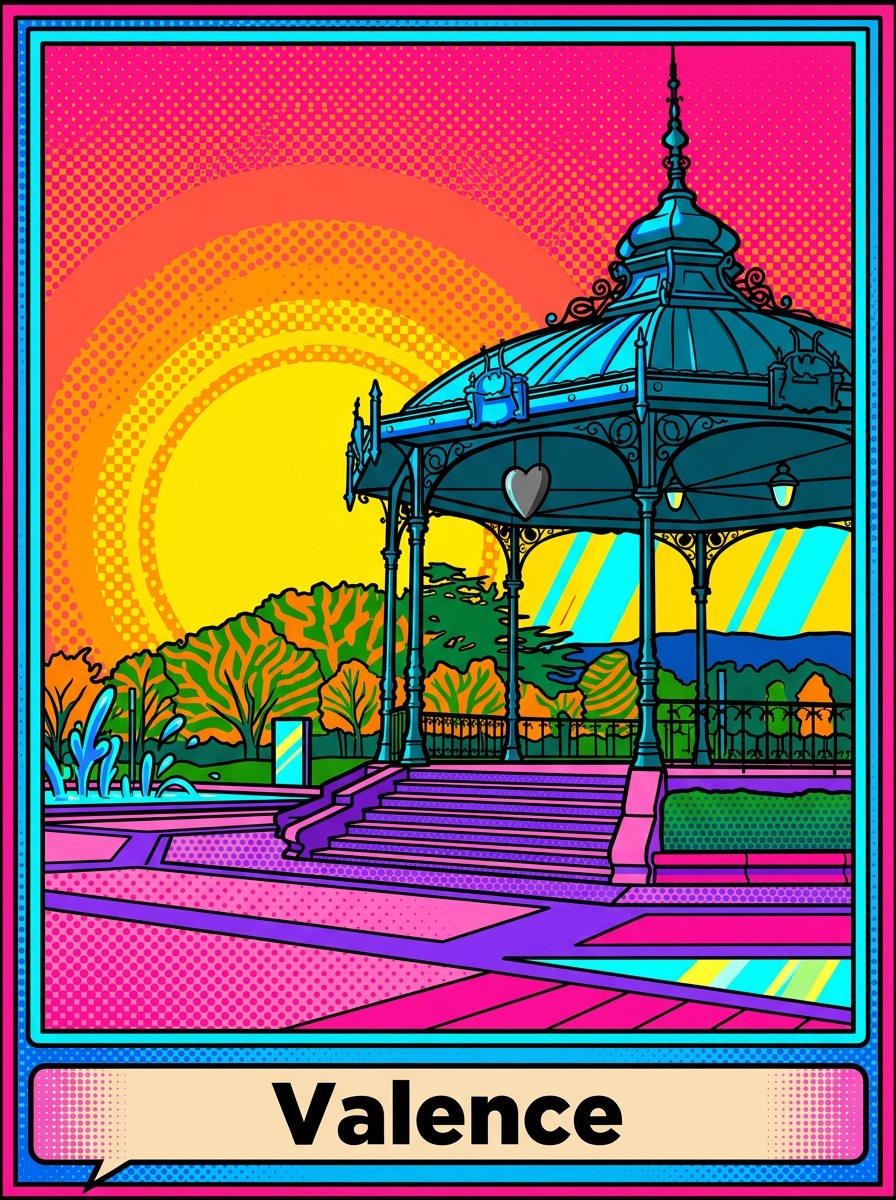 Toile personnalisée style Pop Art — exemple
