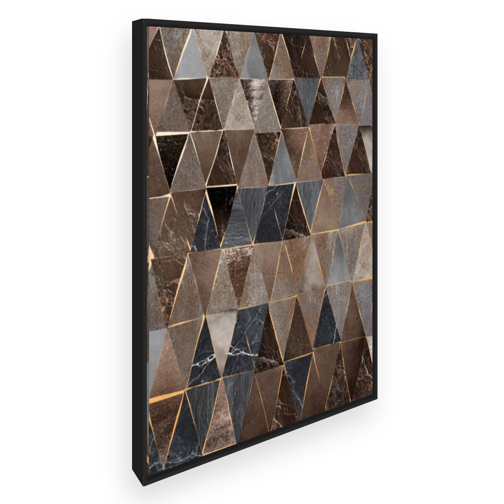 Toile Triangles élégants
