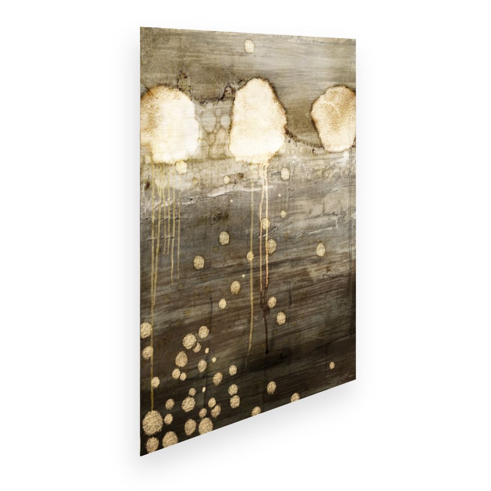 Affiche Textures dorées