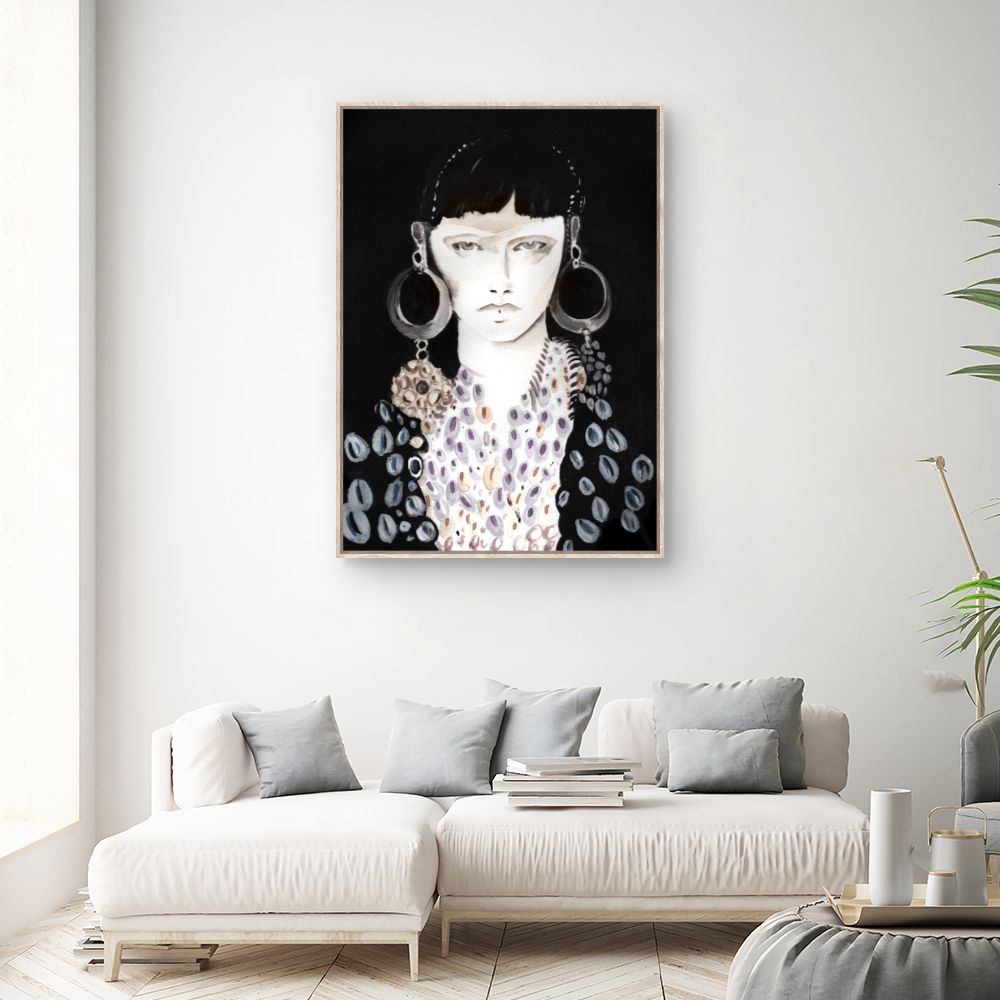 Tableau Portrait stylisé