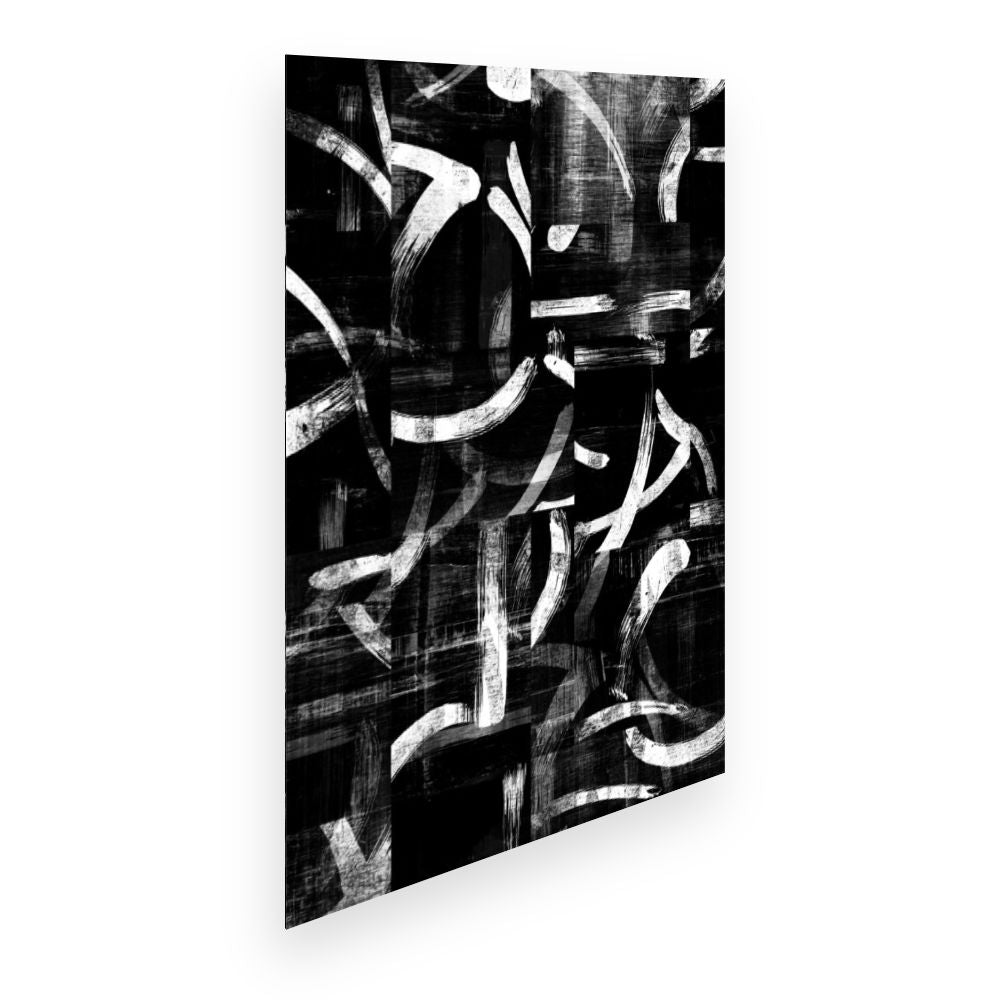 Affiche Traits abstraits