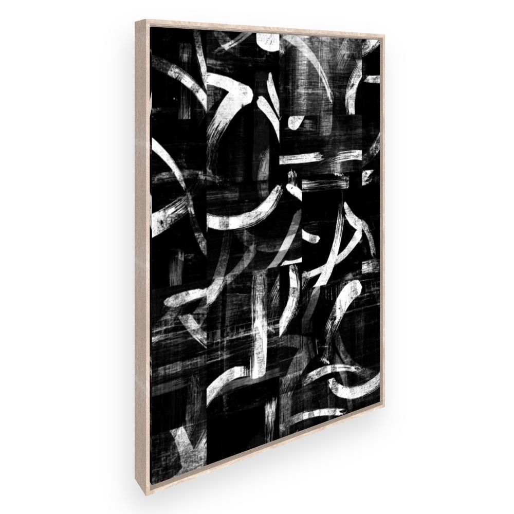 Toile Traits artistiques dynamiques