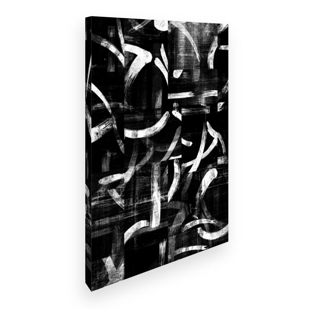 Toile Traits artistiques dynamiques