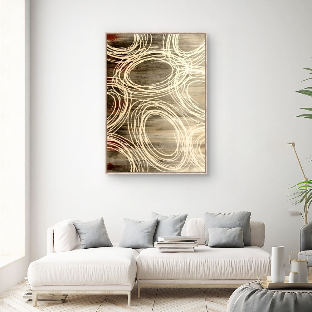 Tableau Tourbillons abstraits