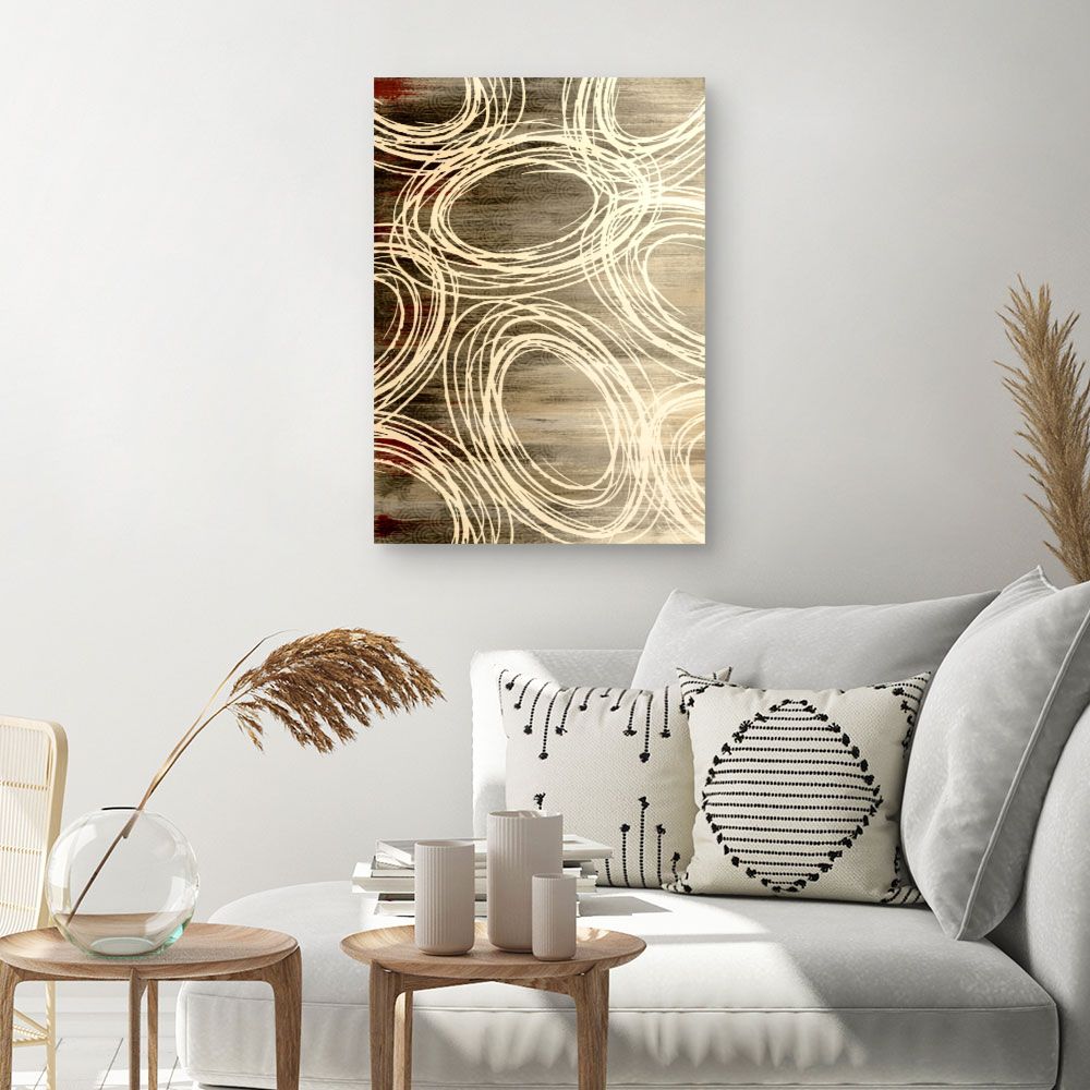 Tableau Tourbillons abstraits