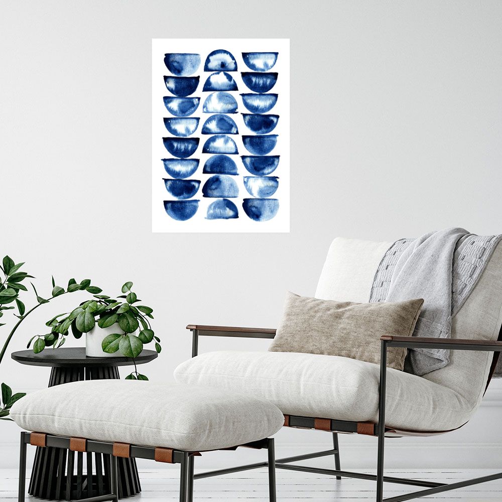Affiche Formes fluides intrigantes