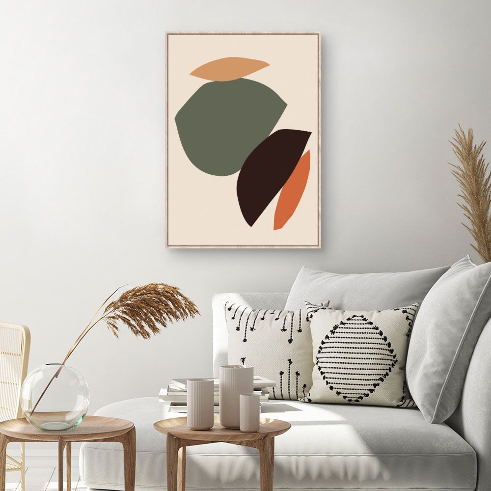 Tableau Formes abstraites naturelles