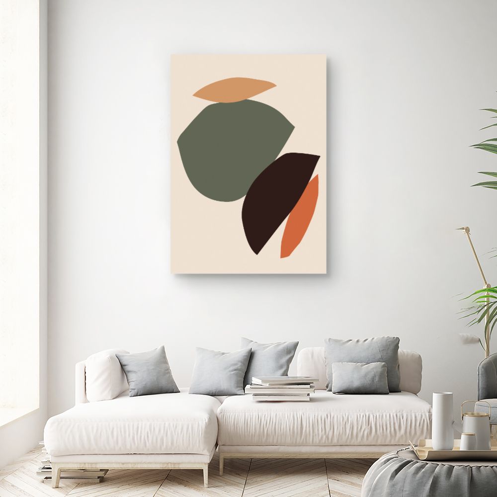 Tableau Formes abstraites naturelles