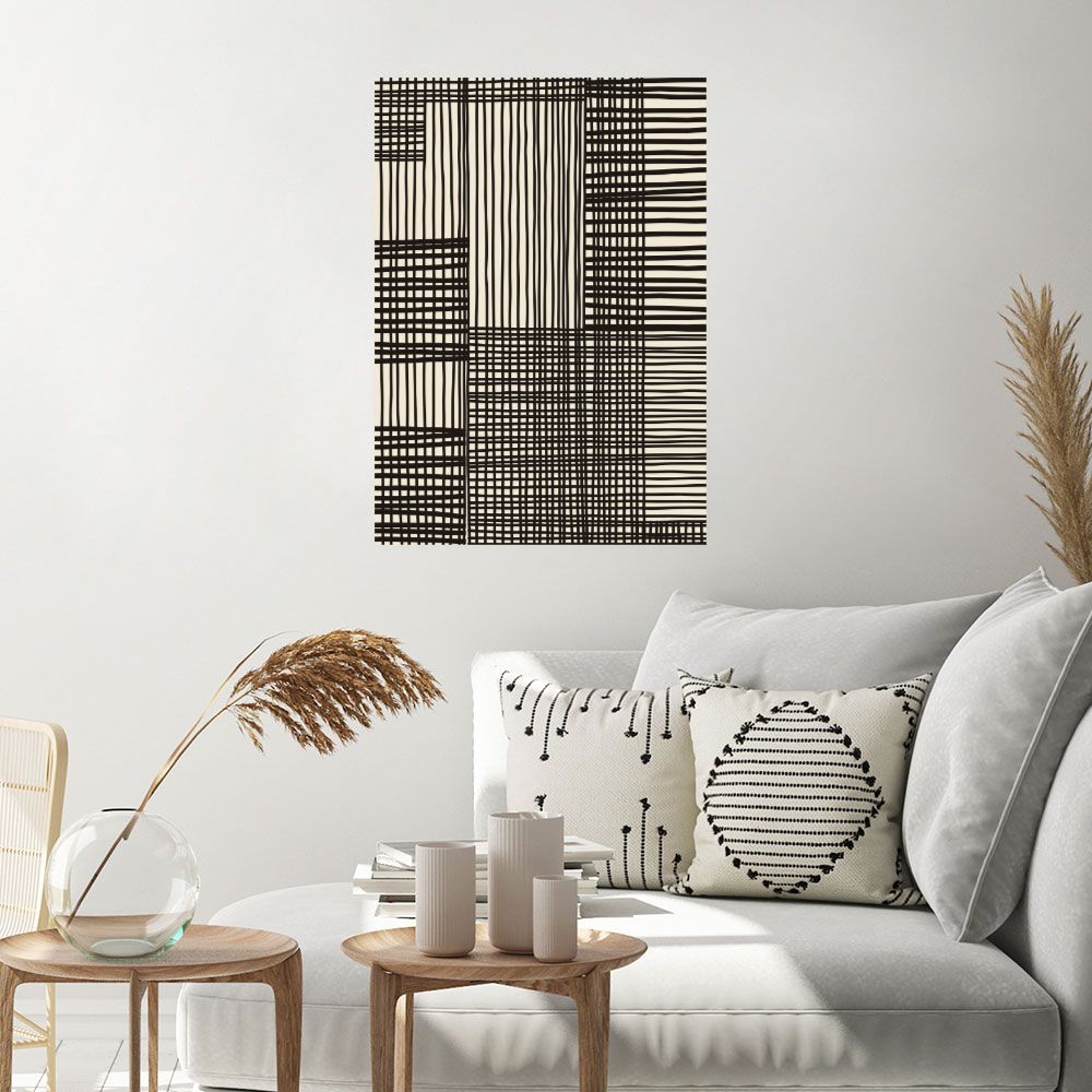 Affiche Lignes entrecroisées