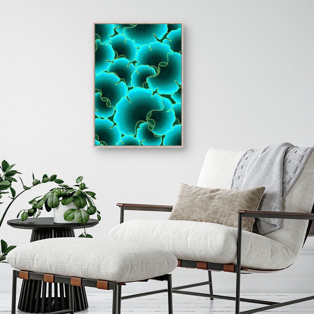 Tableau Fleurs lumineuses