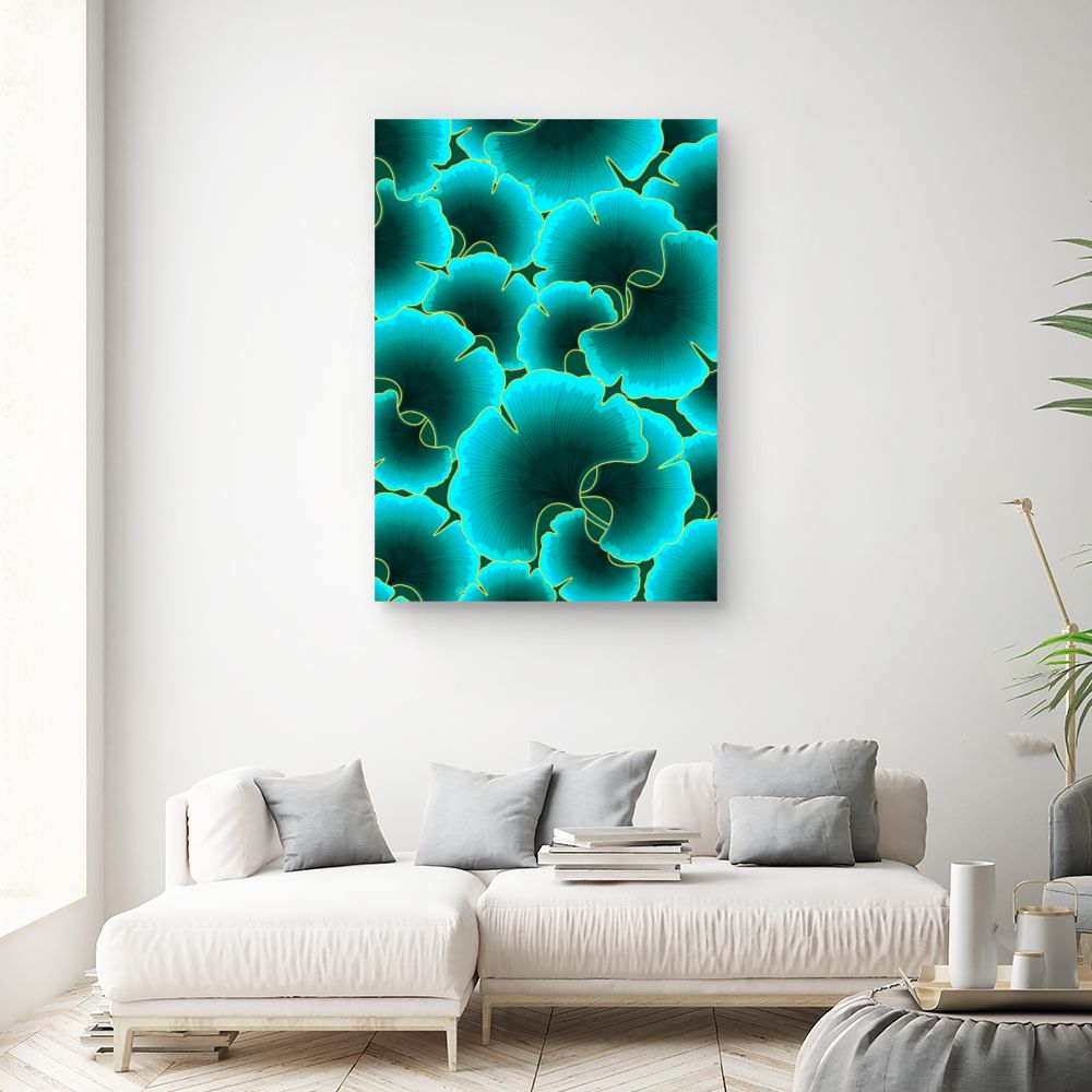 Tableau Fleurs lumineuses