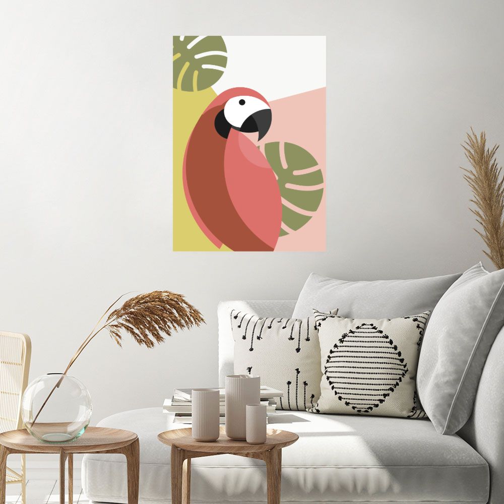 Affiche Perroquet exotique