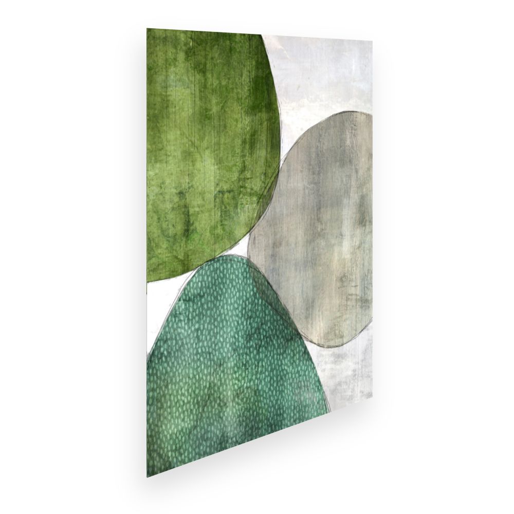 Affiche Formes organiques sereines