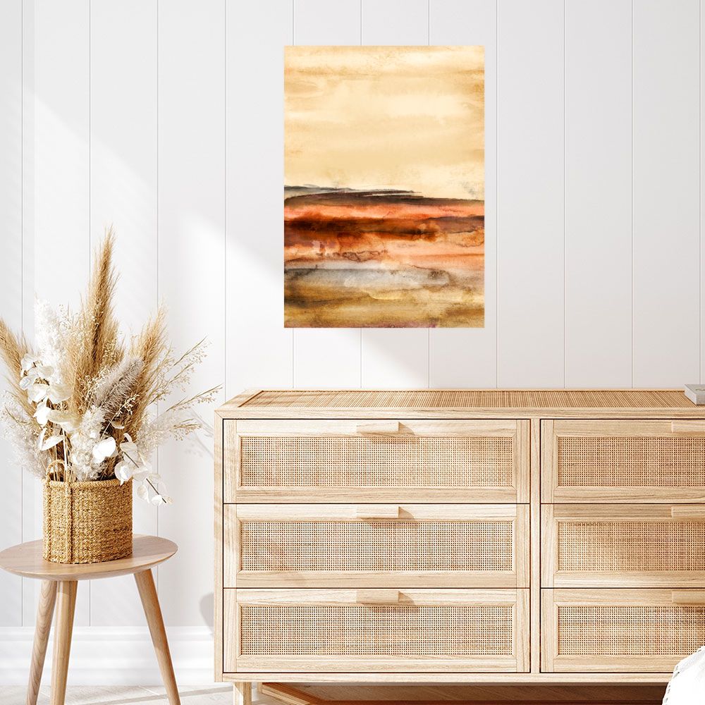 Affiche Paysage terreux