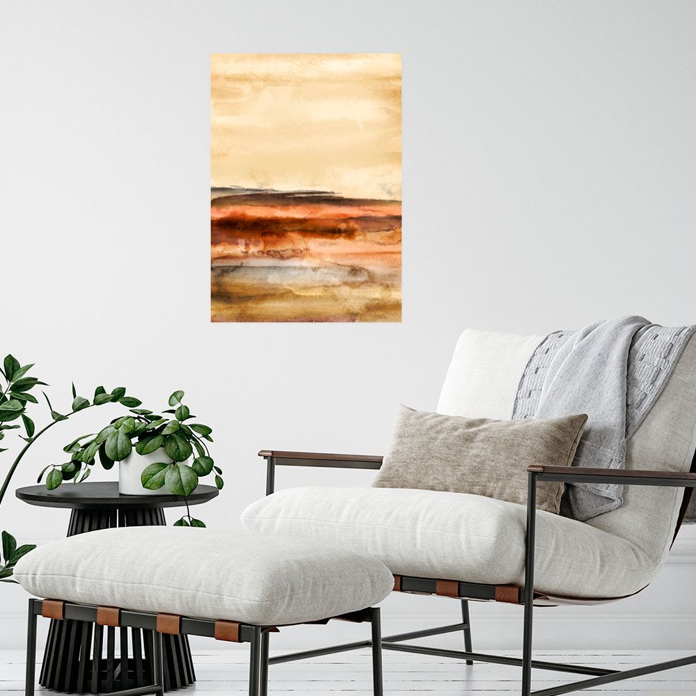 Affiche Paysage terreux