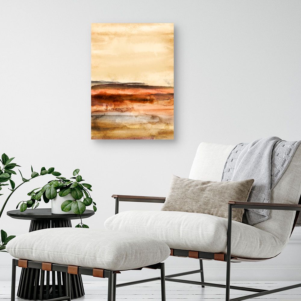 Tableau Paysage abstrait chaleureux