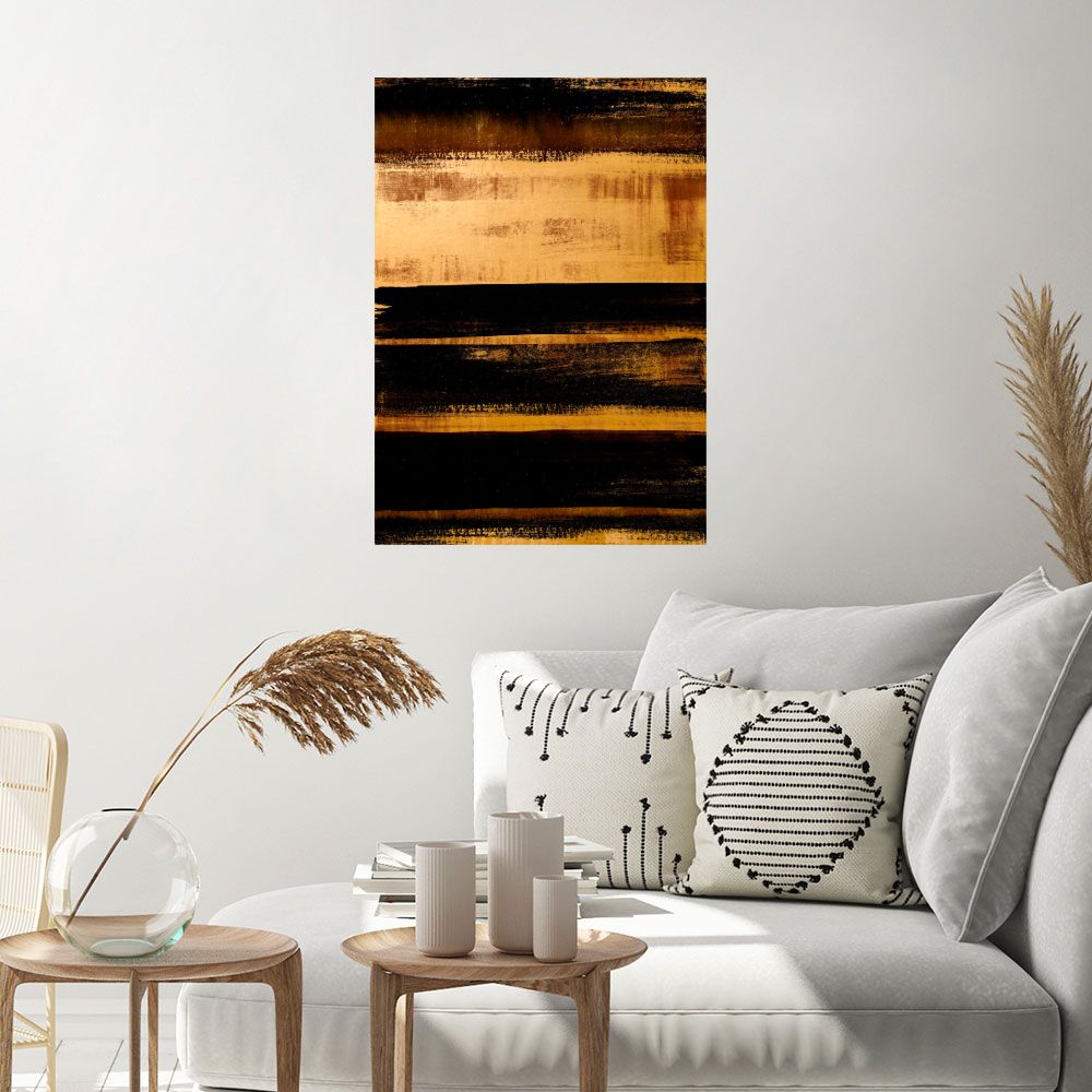 Affiche Rayures élégantes